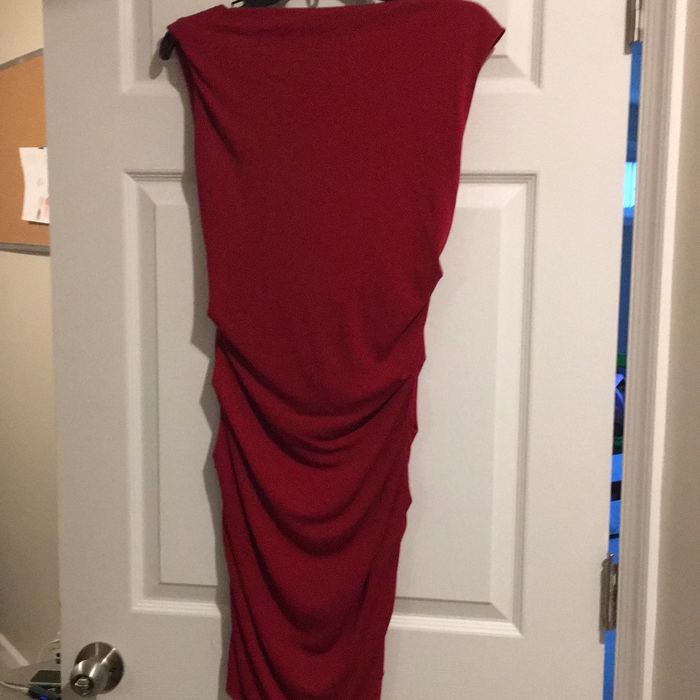 Nicole Miller Red dress backless